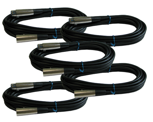Pack balanced 3pin xlr male - balanced,