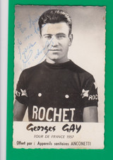 CYCLISME carte cycliste