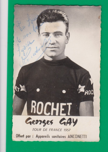 Cyclisme carte cycliste - carte,