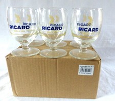 RICARD Carton 6 verres ballon 17 cl Demi Soleil