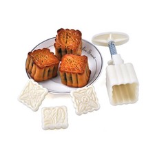 16 Pcs Moule À Moon Cake