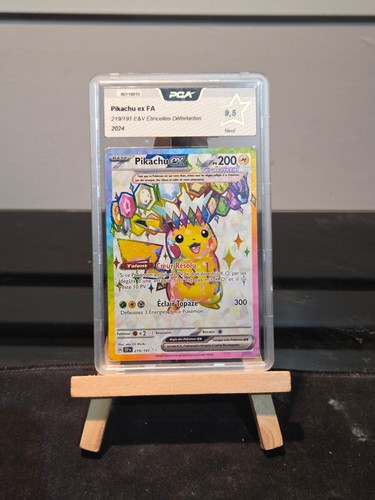 Carte pokemon gradée pca 5 - gradée,