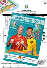 #29 MACÉDOINE PAYS-BAS 21