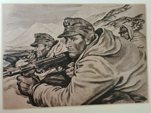 Wehrmacht gravure affiche - gravure,