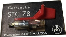  Radio TSF Audio cartouche phono Pathé Marconi STC 78 