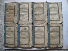 RARE E.O ANNALES CHIMIE PHYSIQUE GAY-LUSSAC ARAGO ASTRONOMIE LUNE T11/12 1819