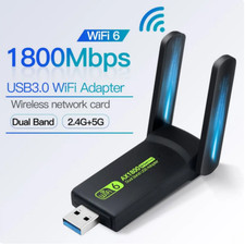 FENVI - Adaptateur WiFi 6 AX1800 - USB 3.0 - 802.11ax 2.4/5GHz - Carte WiFi USB