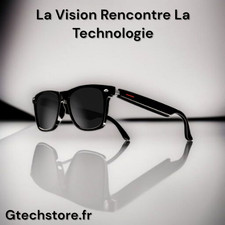 Lunettes Intelligentes Avec Caméra Et Microphone Intégrée En Verres Polarisés