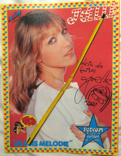 Clipping PODIUM 1977 : Poster A4 avec IL ETAIT UNE FOIS et au dos : YONI , DAVE