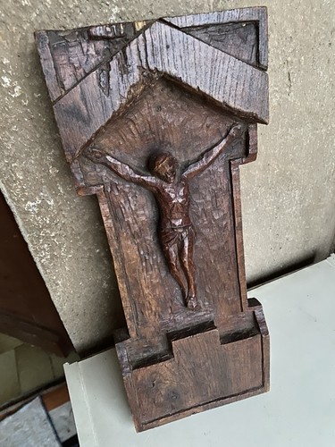 Jesus christ bois sculpté - christ,