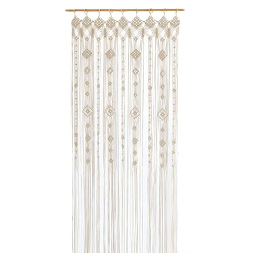 Boho macrame window - macrame,