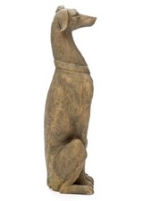 Statuette de lévrier - décoration - 78 cm