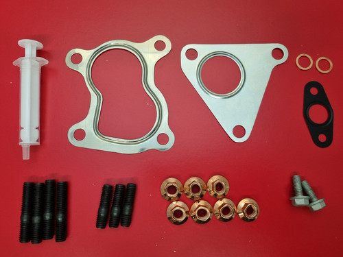 Turbocharger mounting kit for - turbocharger,
