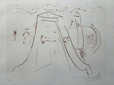 DALI SALVADOR LITHOGRAPHIE DÜRER SIGNÉ CRAYON NUM/120 HANDSIGNED NUMB LITHOGRAPH