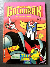 RARE ancienne BD Goldorak Pocket Télé Guide n° 3 nouvelle série EO de 1978