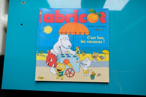 Livre revue enfant abricot - bd,