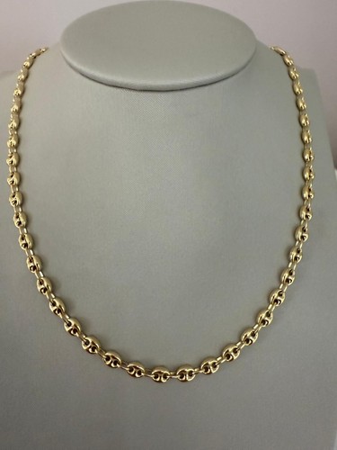 18k jaune chaîne collier - chaîne,