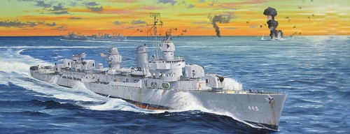 Uss fletcher 445 - uss, dd-445,