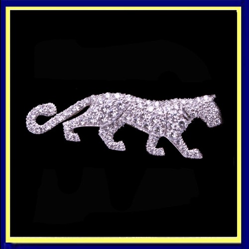 Cartier panther brooch pin