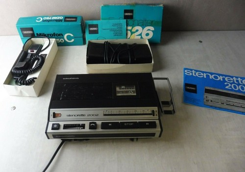 Ancien dictaphone stenorette - dictaphone,,