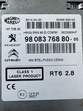 AUTORADIO GPS  Citroën Peugeot 508 C4 DS4,5 RNEG2 RT6. CODAGE INCLUS 9808376880