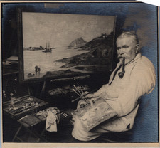 France, Paris, le peintre