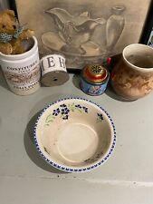 Ancien bol à raser de toilette faïence HB & Cie Choisy le roi