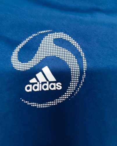 Shirt adidas bleu coupe - coupe, du