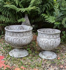 LOT DE 2 AMPHORE COUPE PLANTE