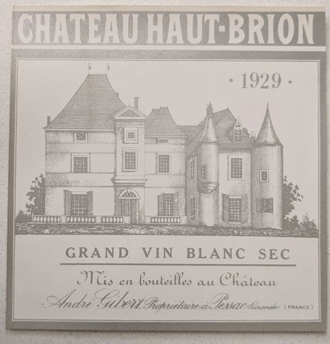 étiquette château haut - Étiquette,