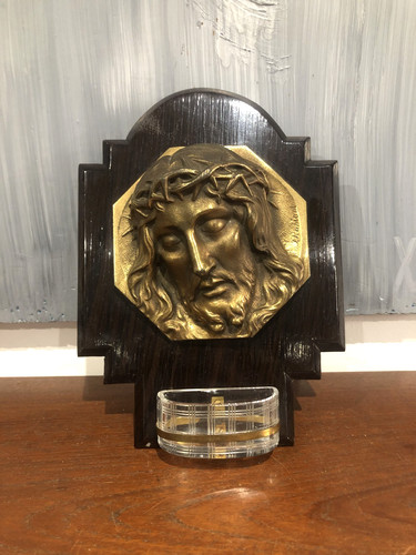 Bénitier tête christ - tÊte, en