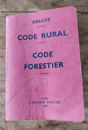 Ancien code rural - ancien,