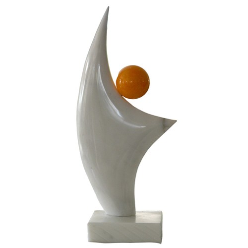 Vela scultura marbre blanc - en,