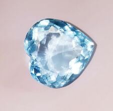 Bague topaze bleue naturelle