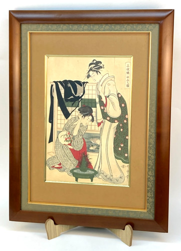 Ancienne estampe japonaise - ancienne,