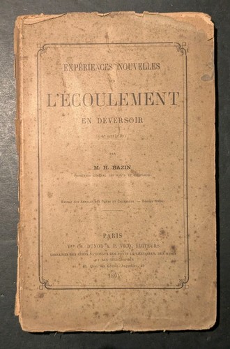 Bazin expériences nouvelles - -,