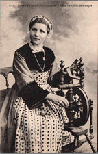 *73137 cpa 56 Jeune fille de