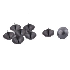 Sellerie pouce métal Meubles Décoration ongle noir épingle gle 40 x 38mm 8pcs