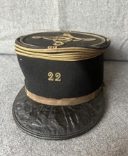 KÉPI POLO 22 RA RÉGIMENT ARTILLERIE FRANÇAIS FRANÇAISE 1918 WWI WW1 14 18