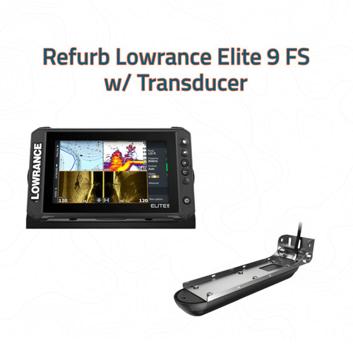 Refurbished lowrance elite - refurbished,
