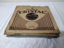 Lot de 15 anciens Disques à aiguille 25cm " Détails dans l'annonce " Gramophone