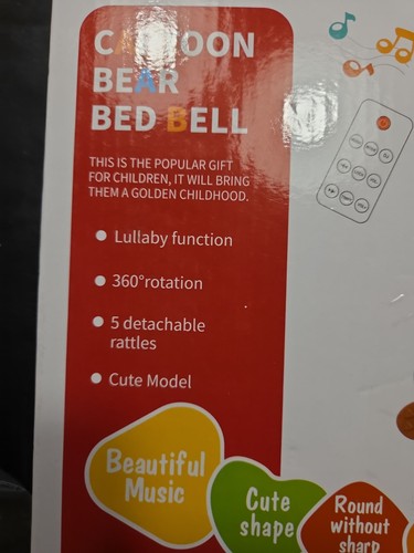 Musical mobile for baby crib - musical,
