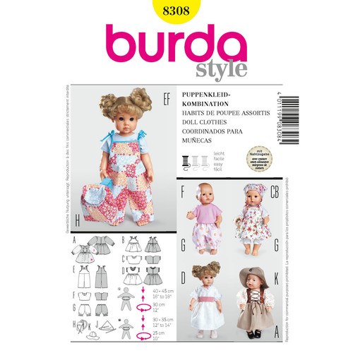 Burda b8308 patron - burda, de