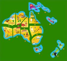 magnet brossard savane carte océanie, aimant au choix