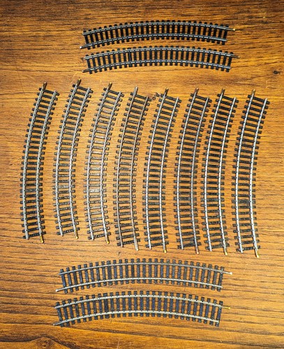 Jouef lot de 12 rails - jouef, ho