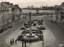 United States Lines UNITED STATES rare visit to Cherbourg France