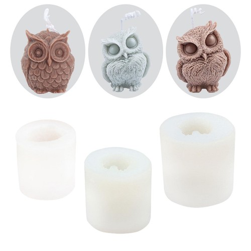 Moule bougie hibou - bougie,