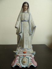 Vierge Céramique Biscuit