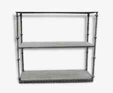 ETAGERE Monture FER avec 3 PLATEAUX  en BOIS 