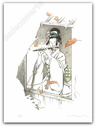 Affiche michetz geisha - affiche,